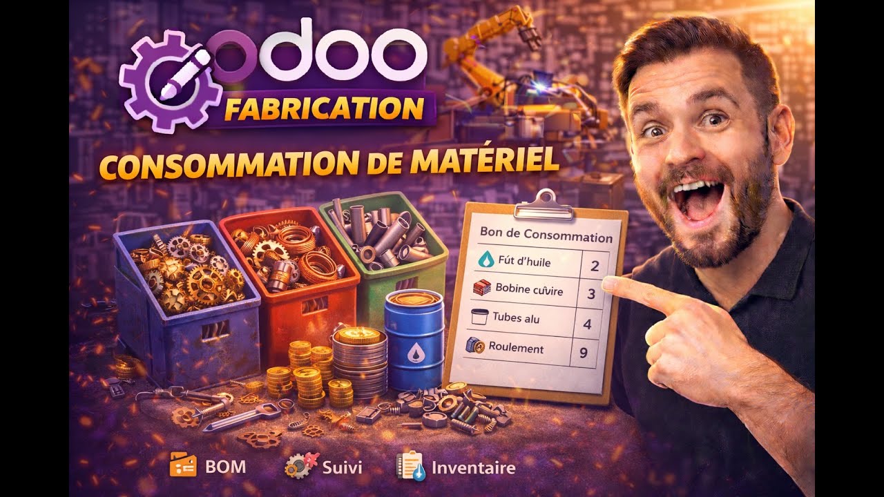 Odoo Fabrication - Consommation