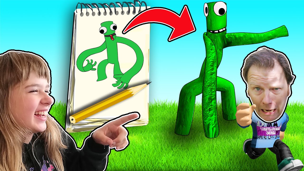 DET VI TEGNER KOMMER TIL LIVE! Dansk ROBLOX Doodle Transform