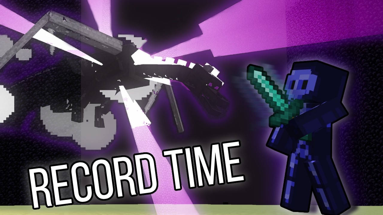 It Took Me 5 Months to Beat Minecraft in 20 Minutes