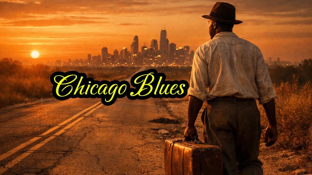 The Windy City Howlers - Mississipi To Chicago | Rock Blues (AI Music)