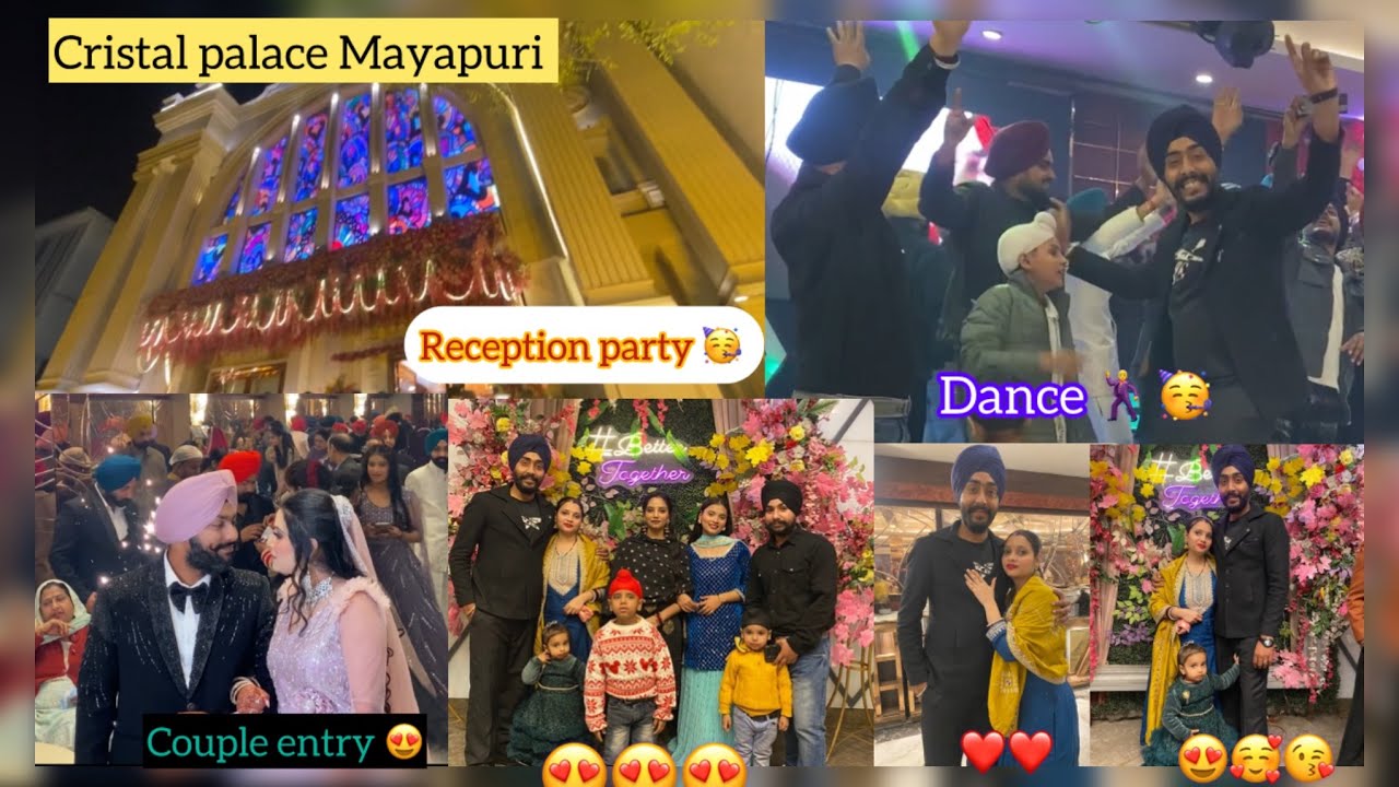 Aaj thi reception party 🥳or sath hee Fateh nagar gurudwara ka nagar kirtan bhi 🙏🏻