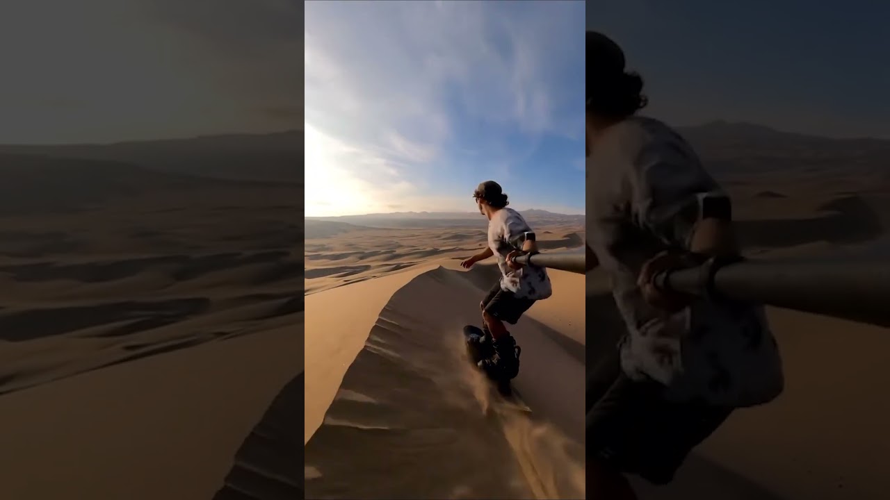 Sandboarding is Crazy