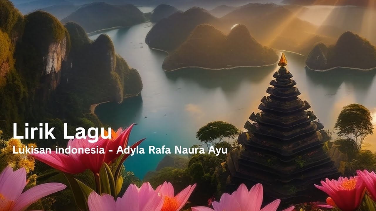 Lirik Lagu Lukisan Indonesia - Adyla Rafa Naura Ayu