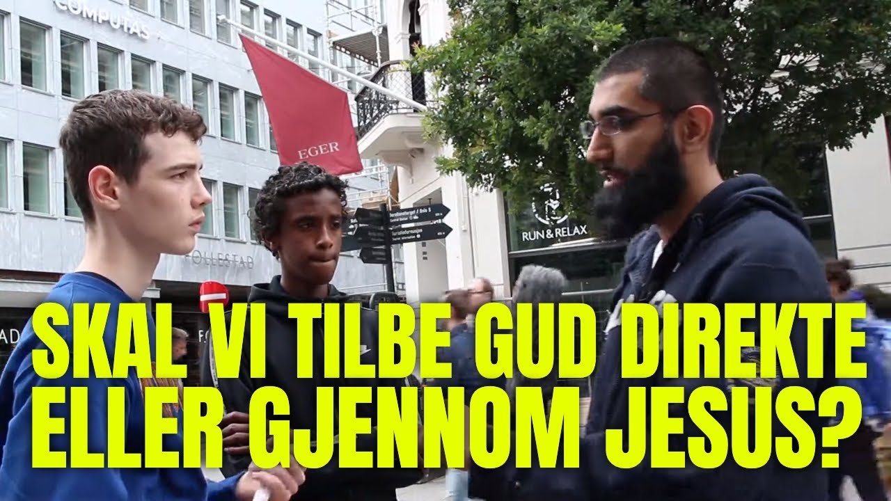 Skal vi tilbe Gud direkte eller gjennom Jesus? Katolikk og muslim diskuterer på Karl Johan