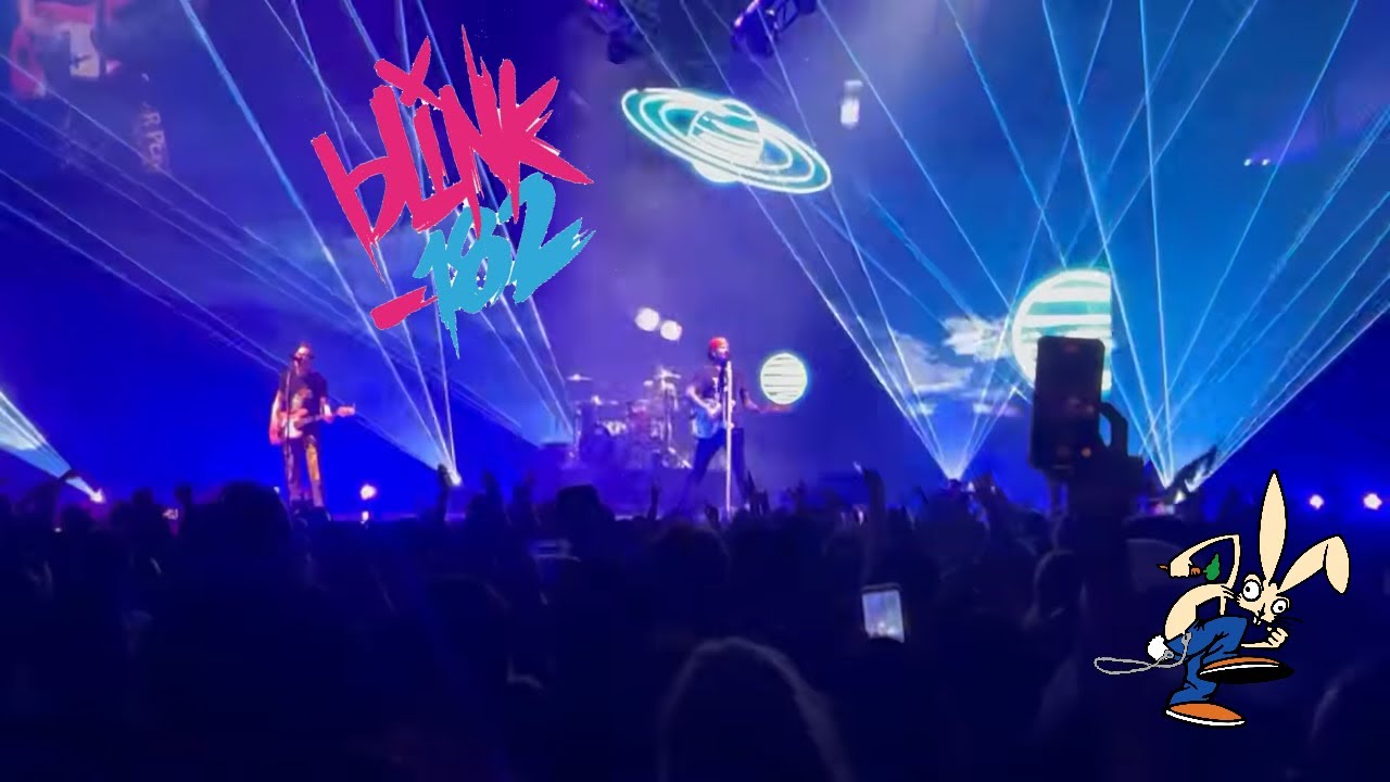 Blink-182 live at the Moody Center, Austin, TX. July 7, 2023 - Entire Show