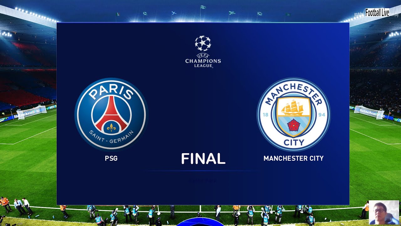 PES 2020 | PSG vs Manchester City | Final UEFA Champions League UCL | Gameplay PC