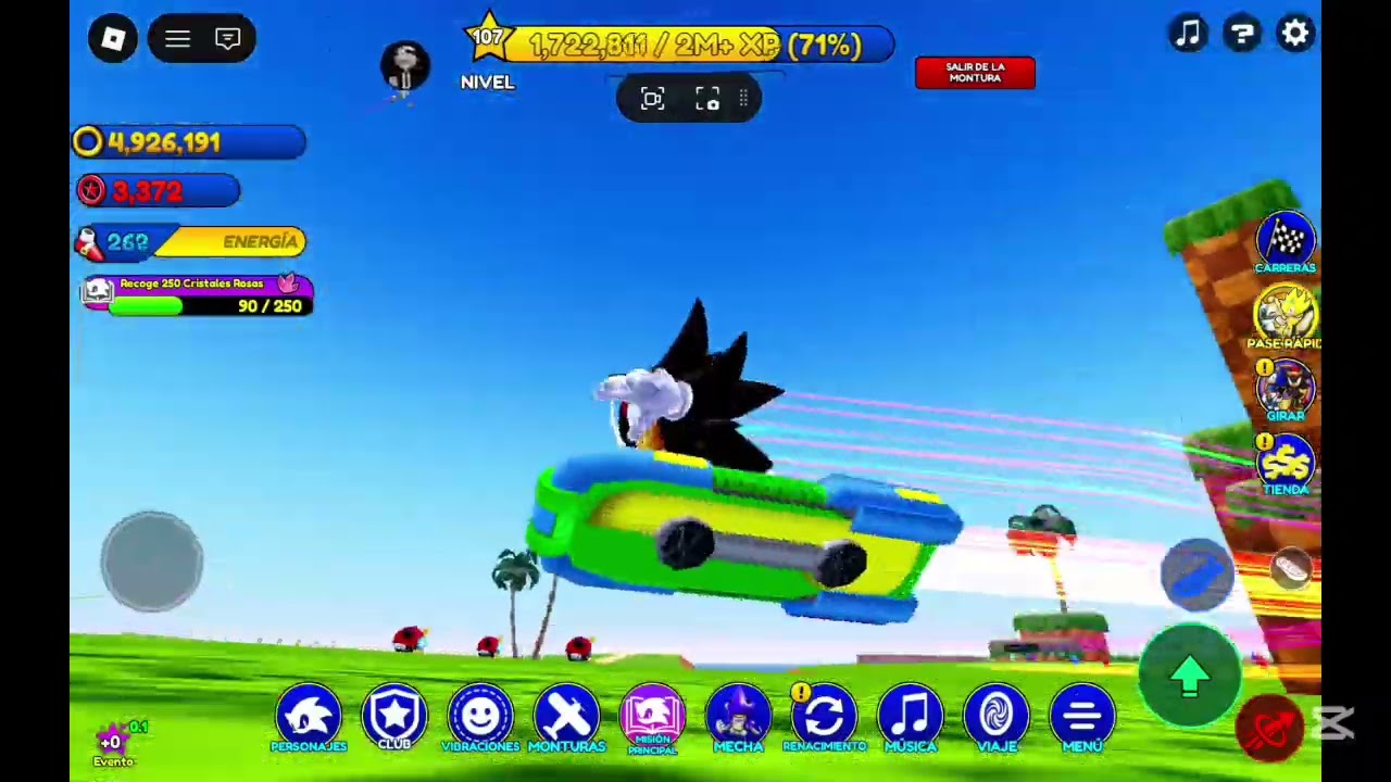 Jugando al pilla pilla con mi amigo en sonic speed simulator