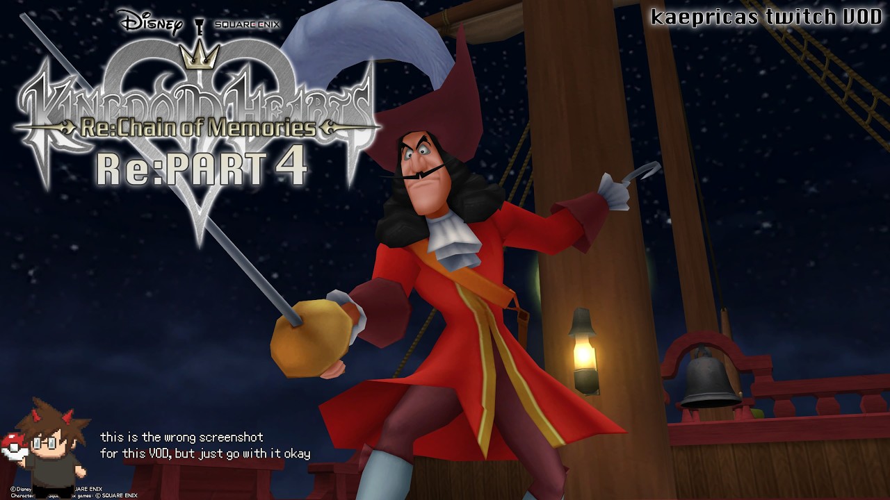 Kingdom Hearts Re: Chain of Memories Part 4 | atlantica & hundred acre woods | kaepricas VOD