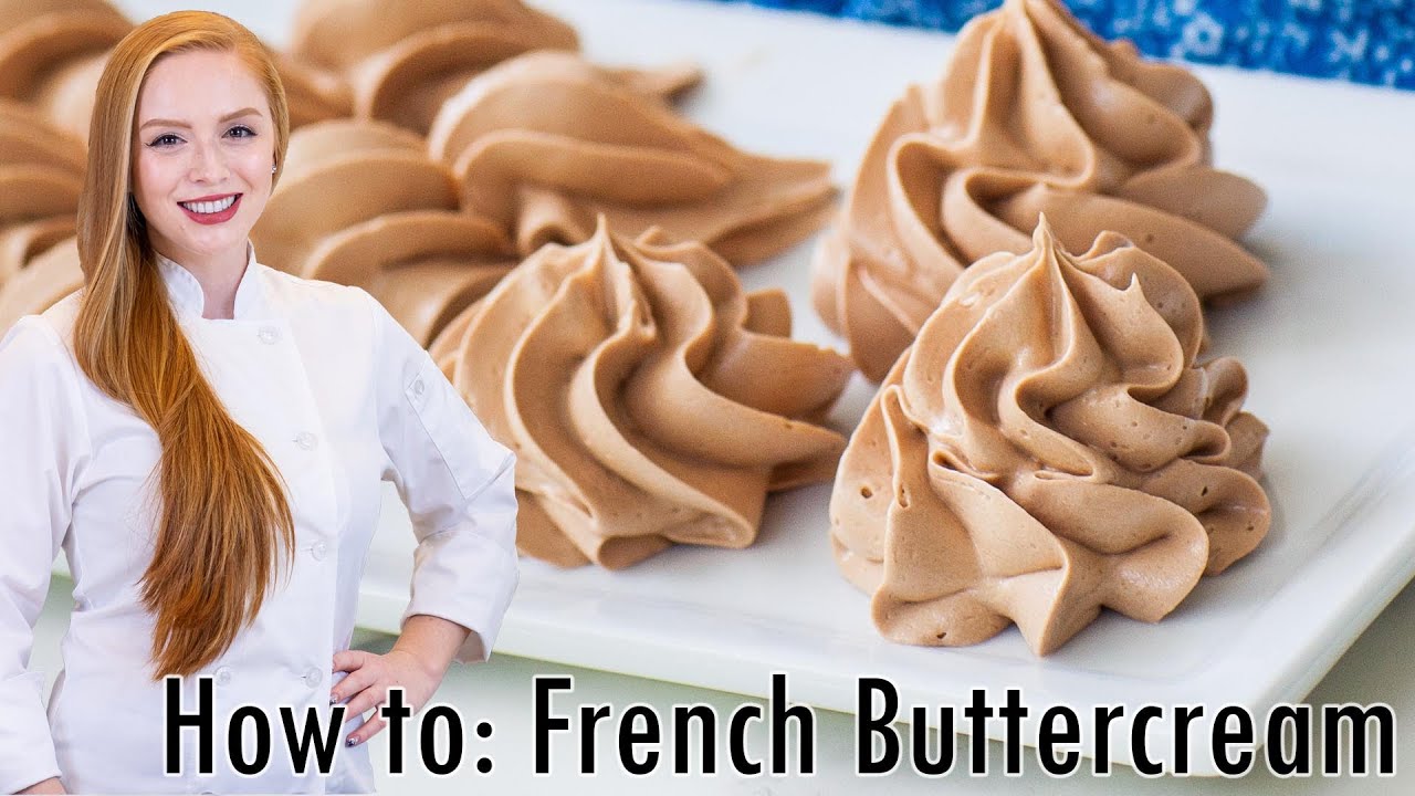 How To Make French Buttercream - The BEST Buttercream Recipe! Super Silky & Smooth!!