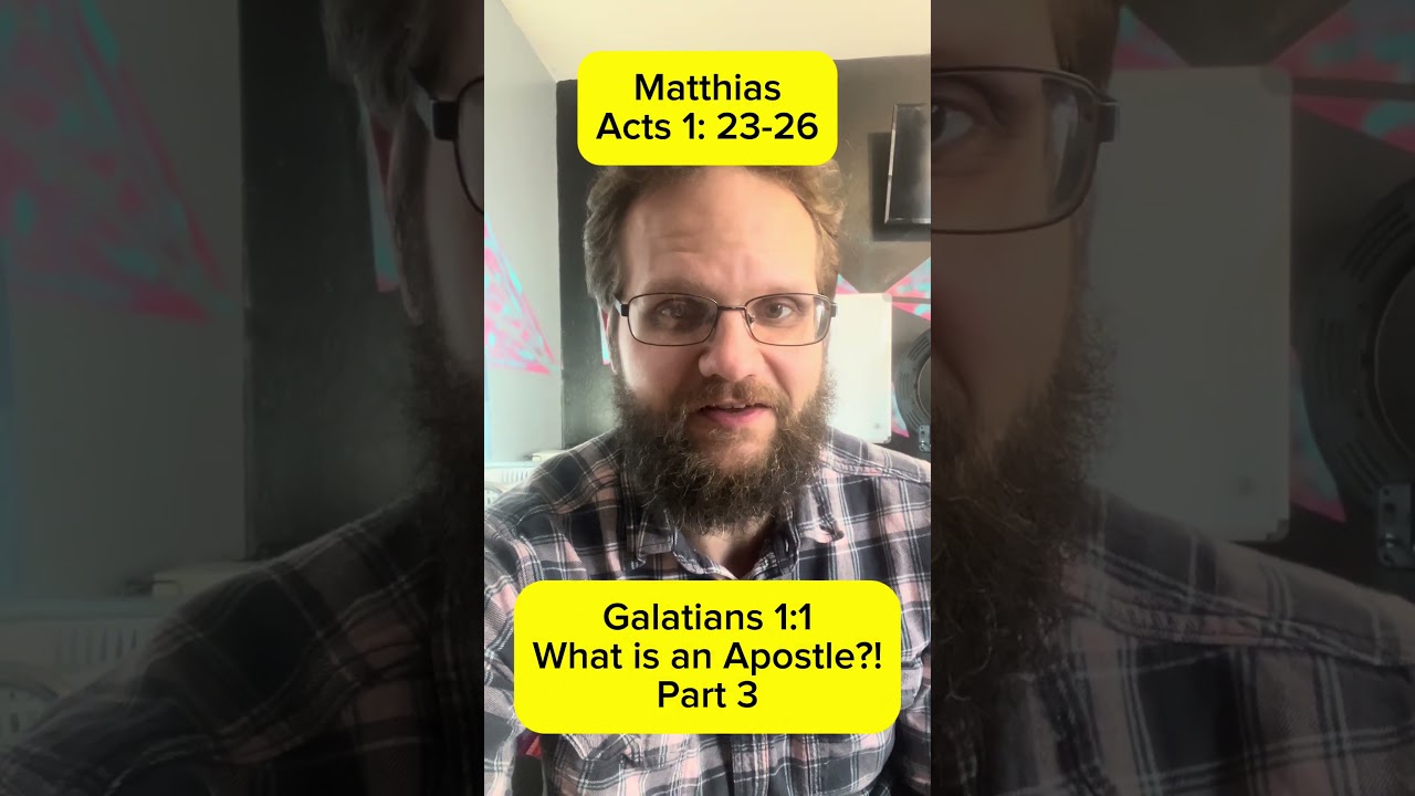 Apostle is appointed by The Lord 
