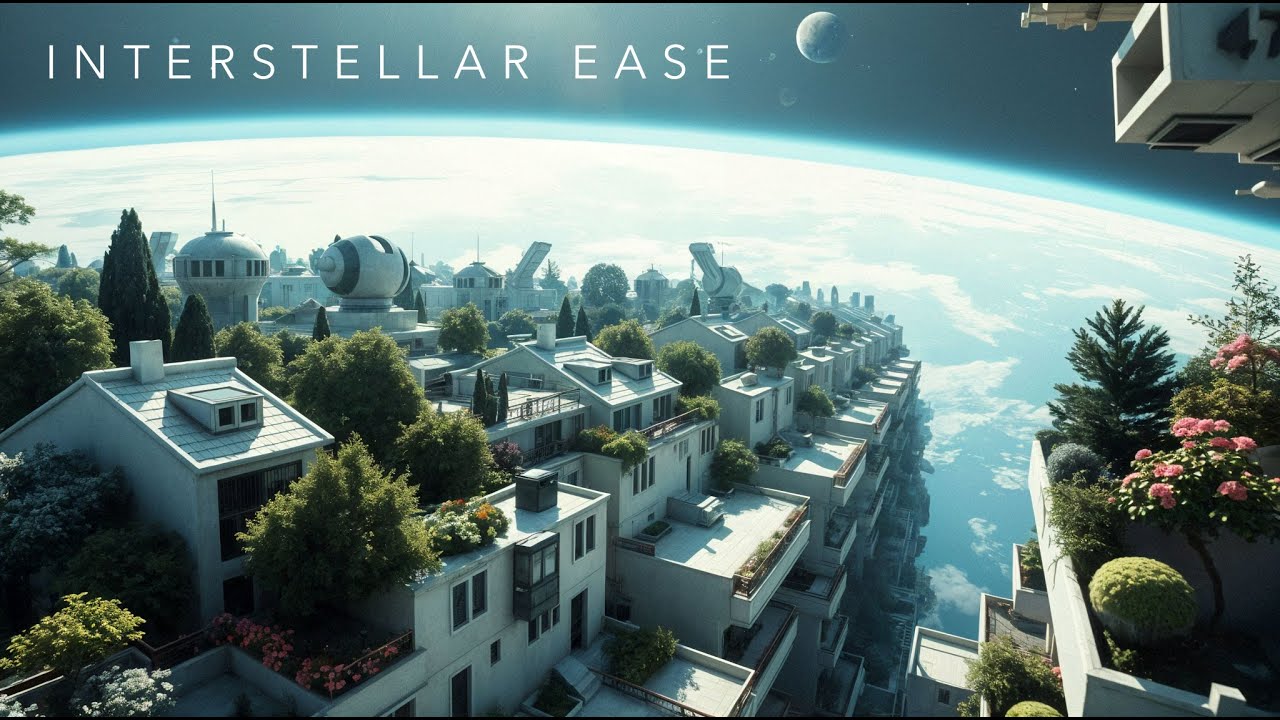 Interstellar Ease 🎧 Ambient chillout music to work, read, relax or even sleep
