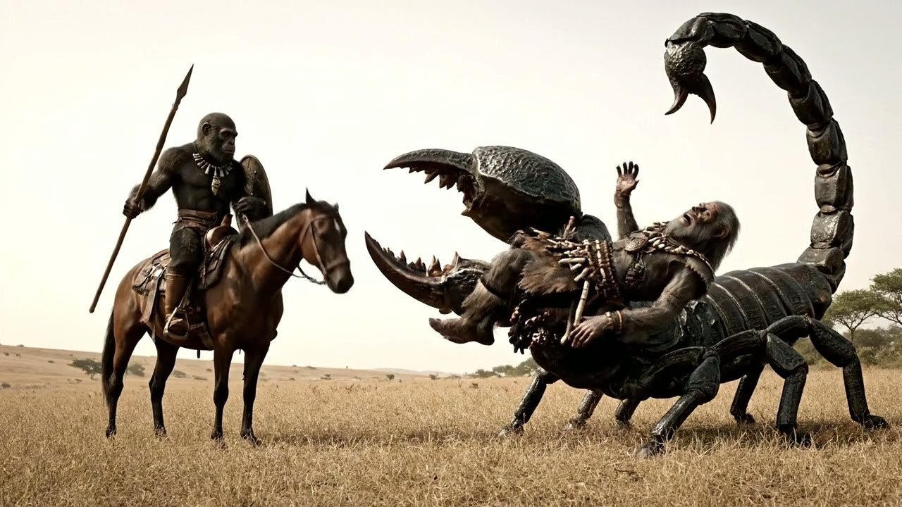 Survival journey: What would happen if the Kael tribe were ambushed by a swarm of giant scorpions?