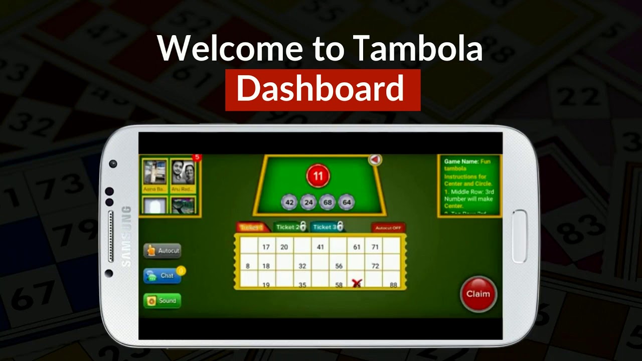 Tambola Housie Mobile App - Private Game Help Guide