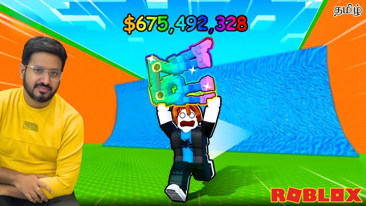 Roblox Escape Tsunami For Brainrots Funny Gameplay in Tamil