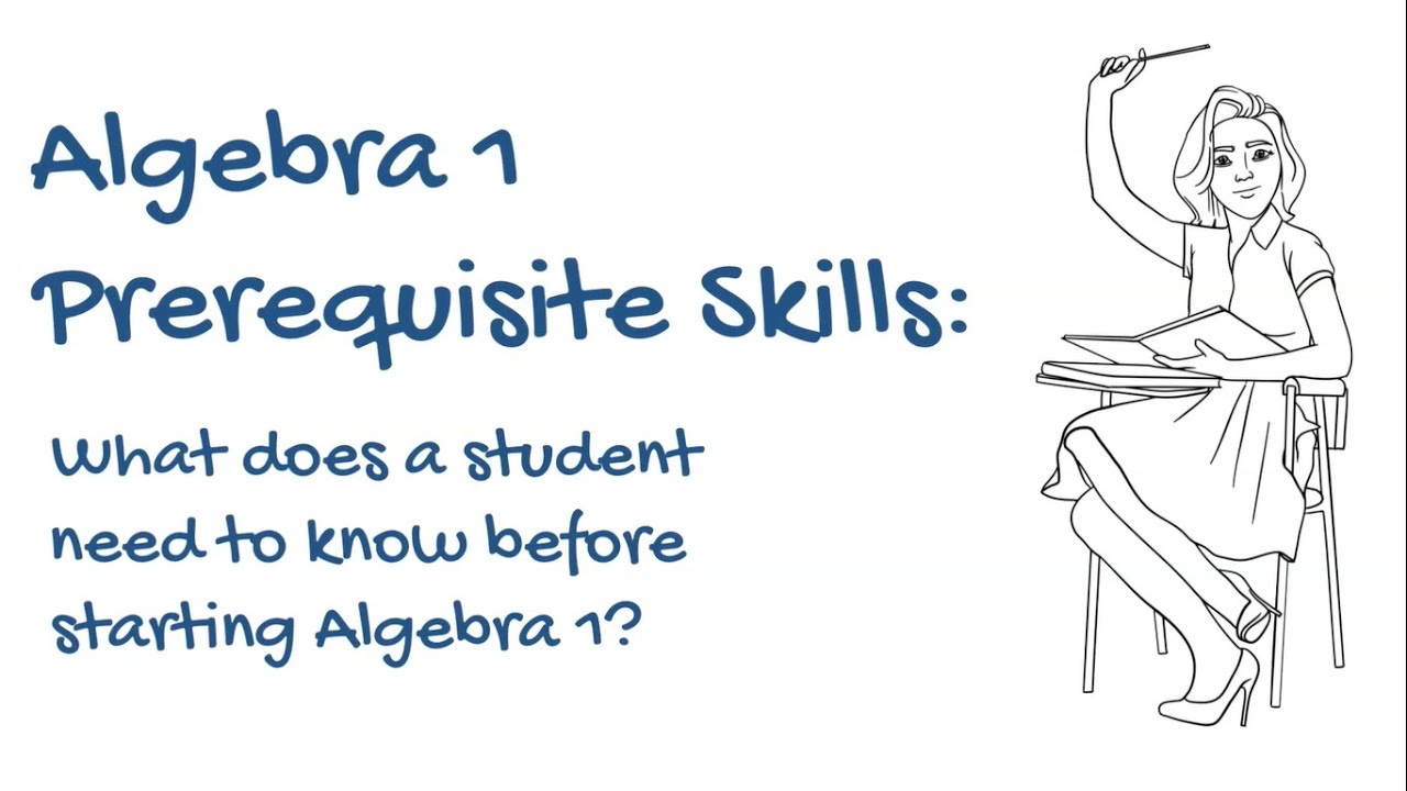 Algebra 1 Prerequisite Skills