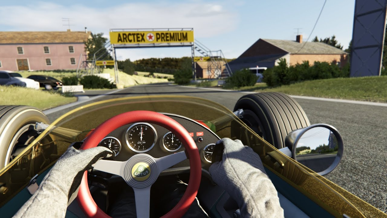 F1 1967 Belgian GP ULTRA REALISTIC ONBOARD | Assetto Corsa Graphics Mods and NeckFX
