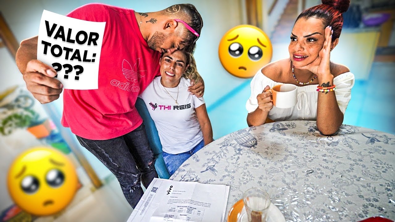 PAGUEI TODAS AS DIVIDAS DA MINHA MÃE * nem sei como explicar esse sentimento *