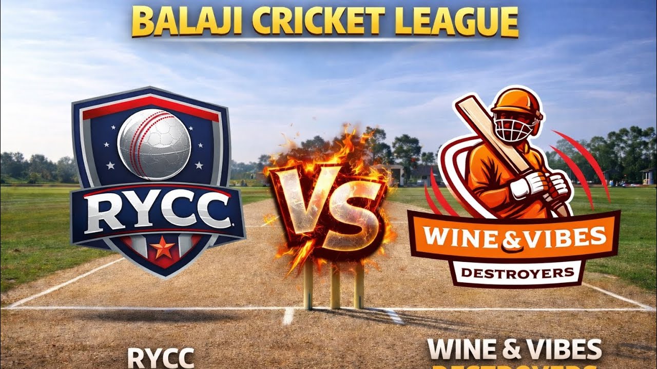 BALAJI CRICKET LEAGUE SEASON-1 WIN & VIBES VS RYCC HYDERABAD