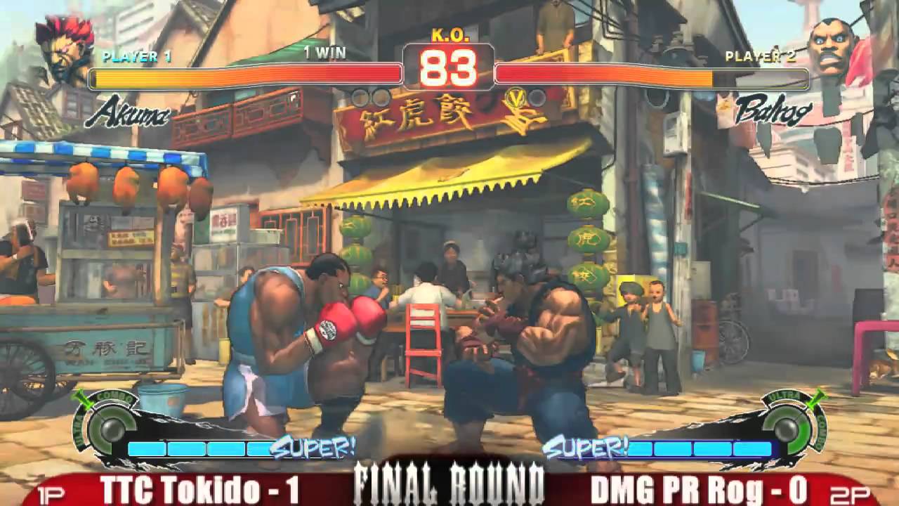 TTC Murderface vs DMG PR Rog GRAND FINALS FRXIV Super Street Fighter 4 Top 16