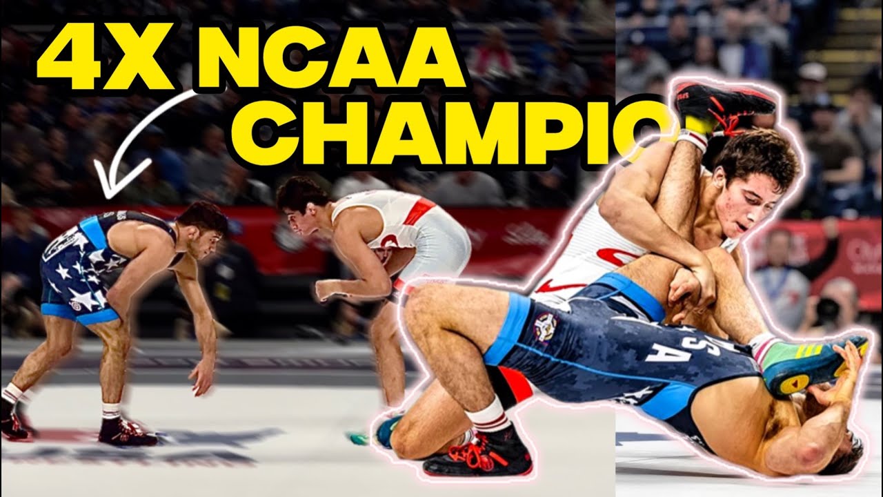 Kaleb Larkin Wrestled at the Olympic Team Trials