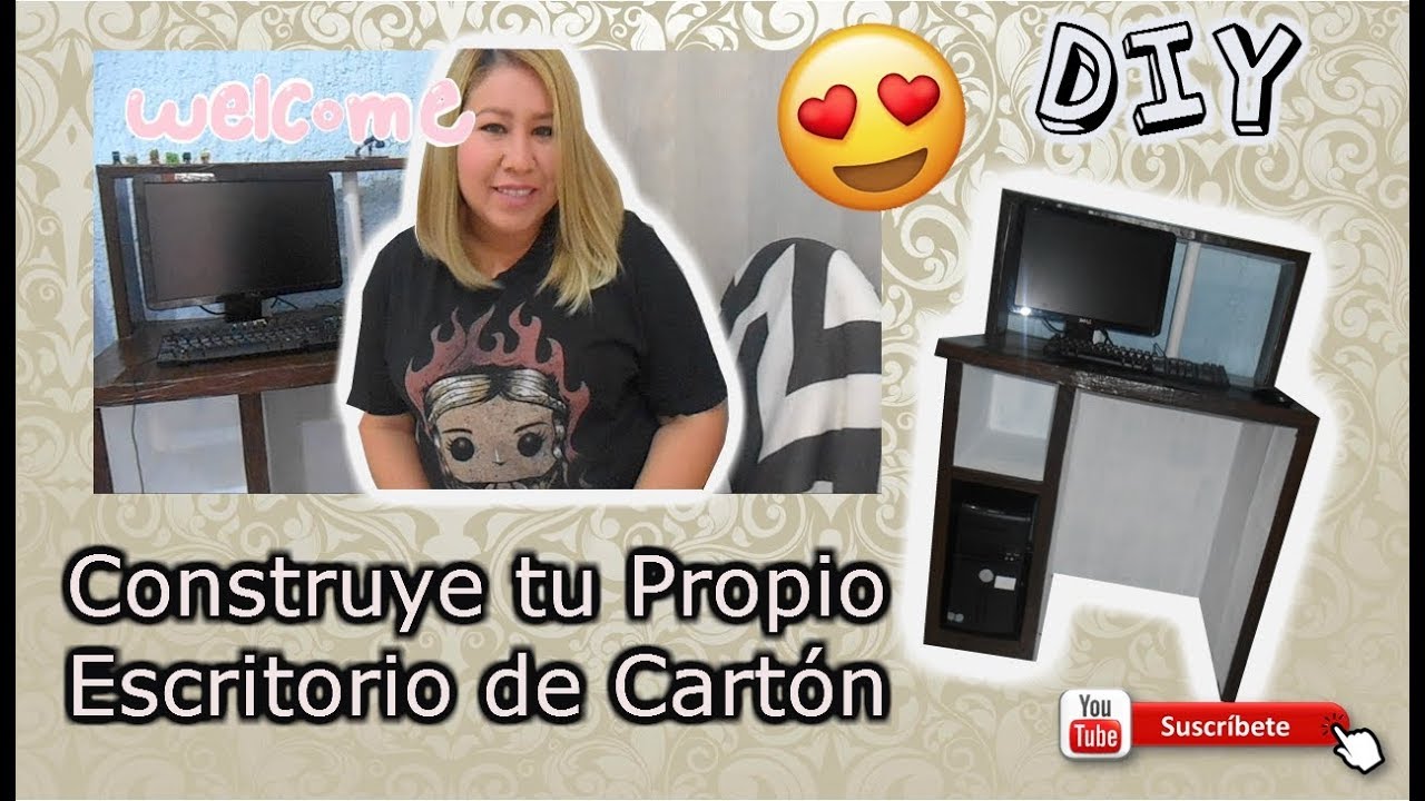 Escritorio de Carton / DIY