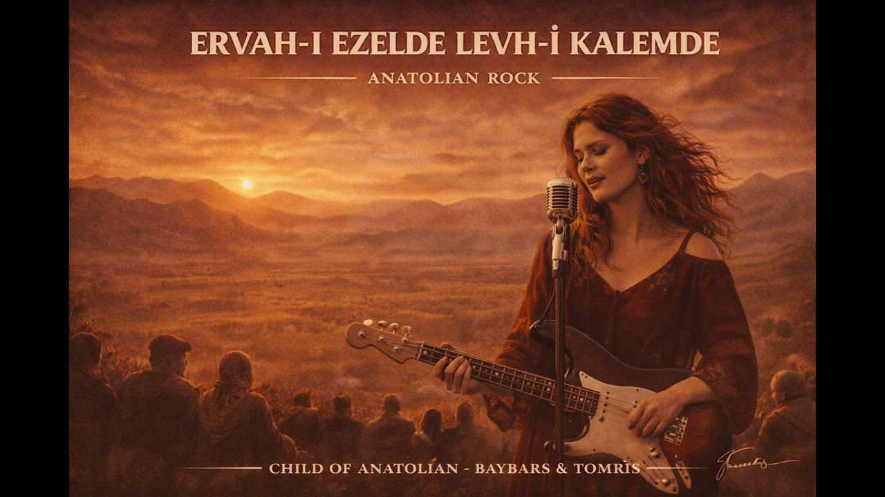ERVAH-I EZELDEN LEVH-İ KALEMDE ŞU BENİM BAHTIMI KARA YAZMIŞLAR -- PSYCHEDELİC ANATOLİAN COVER TOMRİS