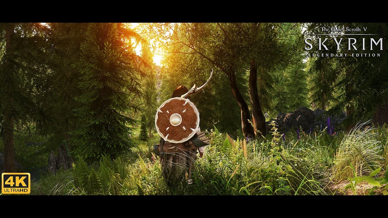 Skyrim LE Ultra Modded 4K : Best Graphics !! w/Modlist !!