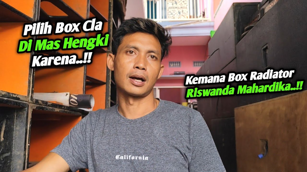 Kenapa Riswanda Mahardika Jarang Pakai Box Radiator..!! Begini Jawaban Cak Jemar..!!