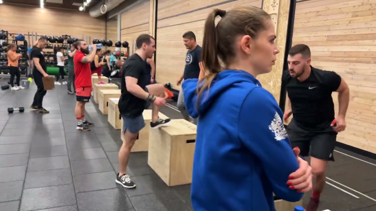 CrossFit open week 1 heat 2 CrossFit Vitosha garitage park bulgaria 🇧🇬