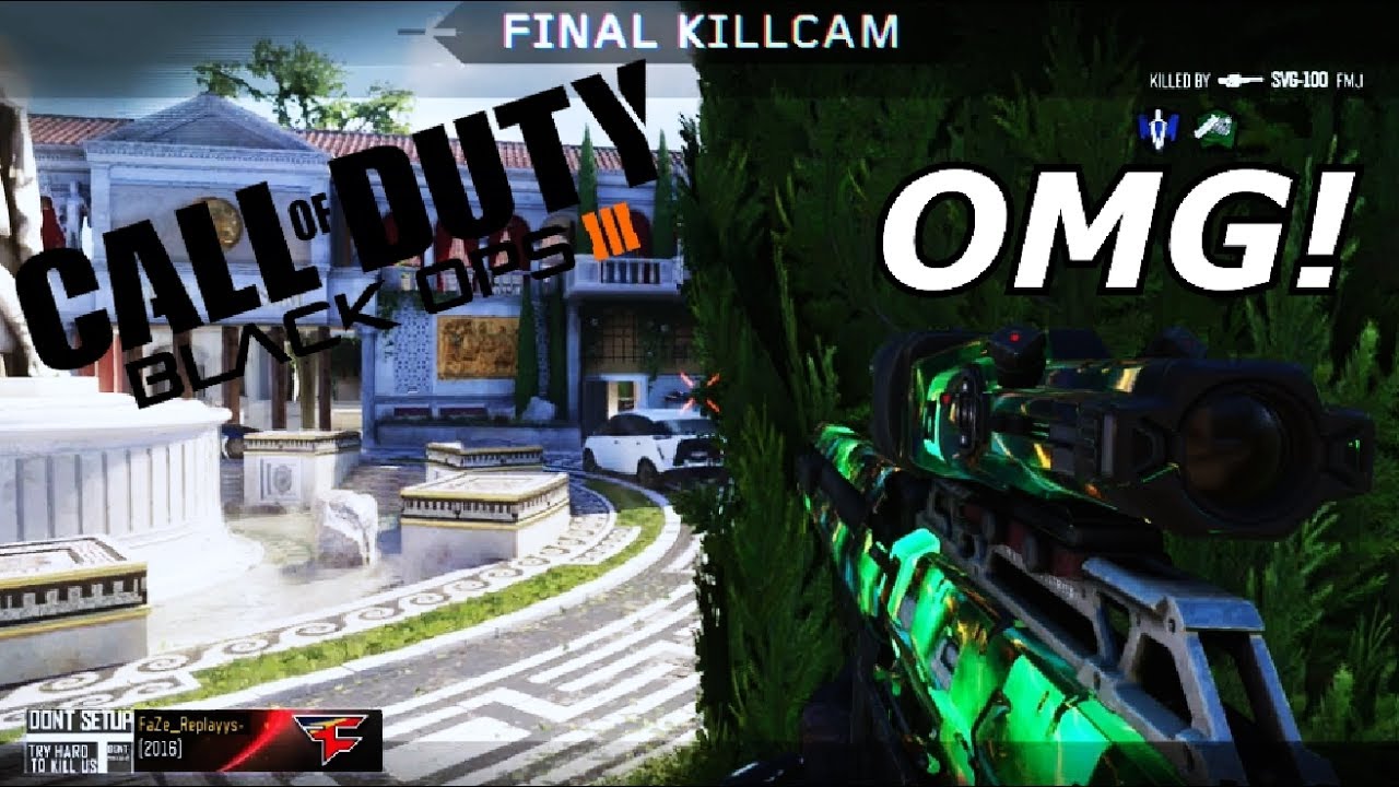 MY BEST BO3 DLC TRICKSHOT!(7 SHOTS!) - BO3 FFA Highlights!