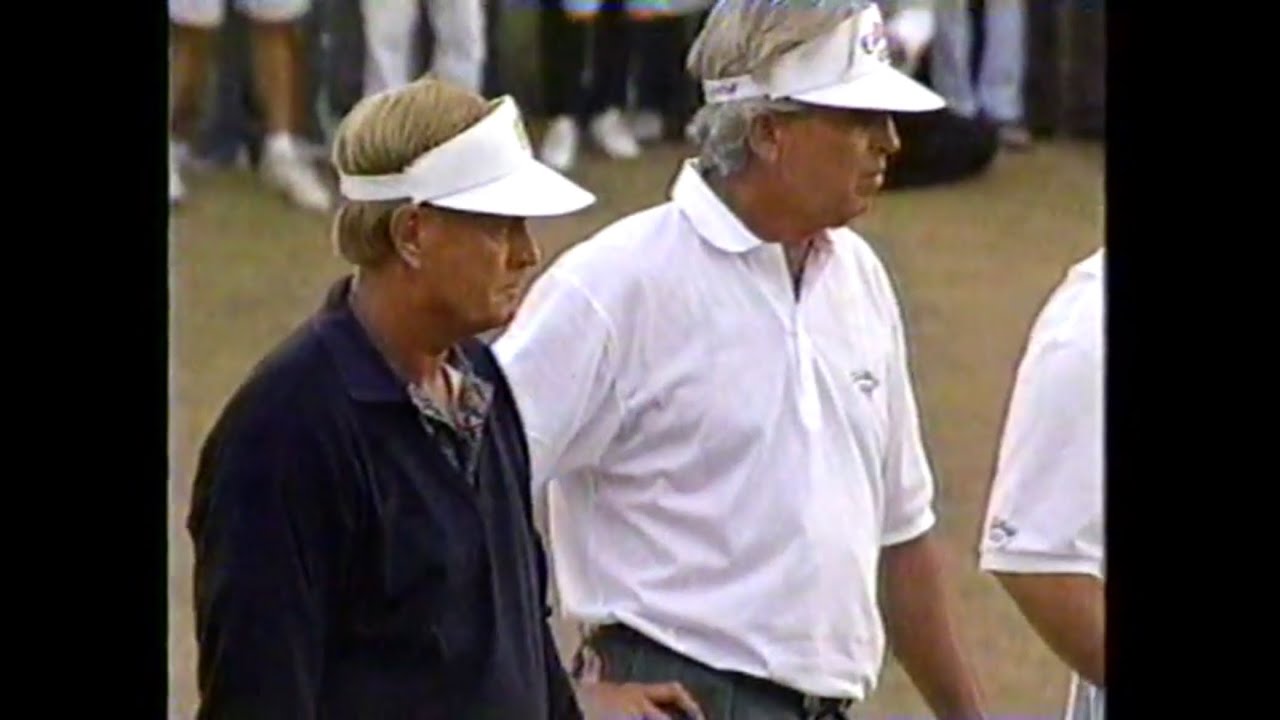 1994 Diners Club Matches Senior Tour - Final Round. Nicklaus & Palmer vs. Floyd & Eichelberger