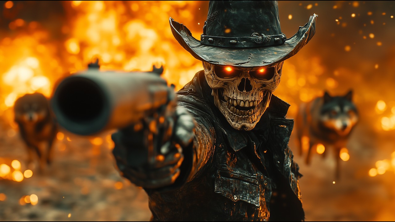 IRON HOUNDS - The Skeleton&rsquo;s Pack (Dark Country Anthem) - Official Music Video