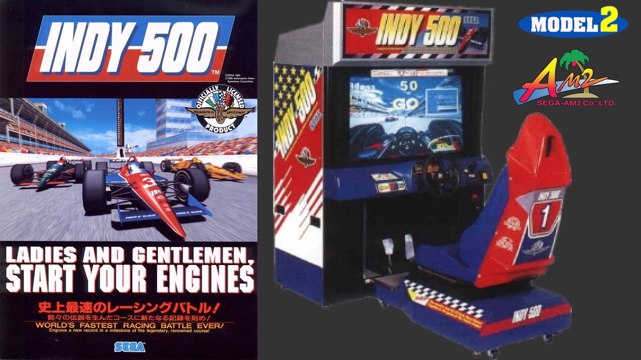 INDY 500 DX (Arcade) -  Longplay