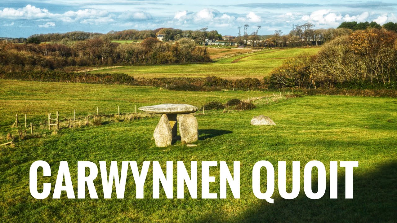 Carwynnen Quoit from above