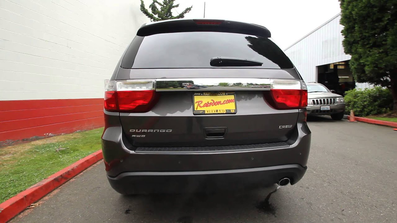 DC694015 | 2013 Dodge Durango Crew | KirklandDCJ | Granite Crystal Metallic