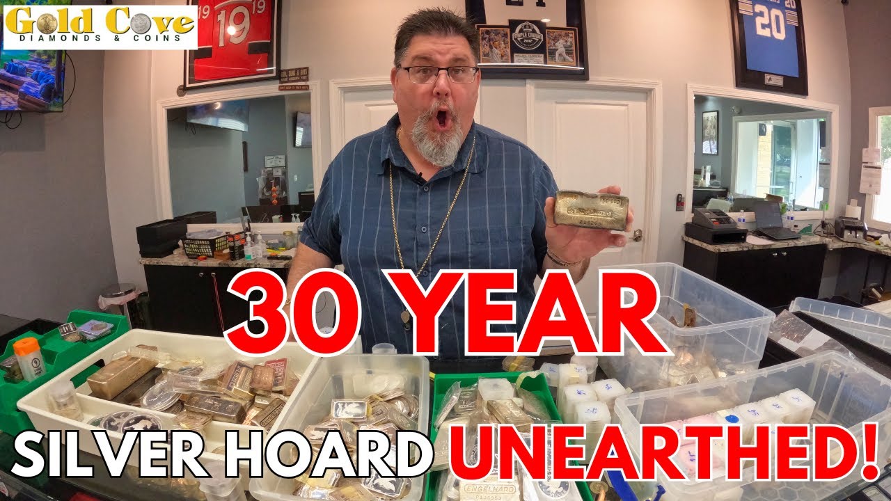 30 Years Of Silver Stacking Unearthed! What Did We Just Buy?!
