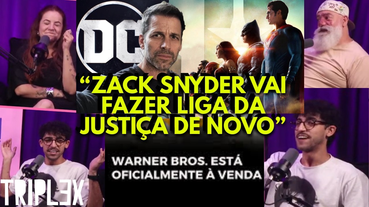 ZACK SNYDER VAI VOLTAR? Warner à venda e a teoria da NETFLIX