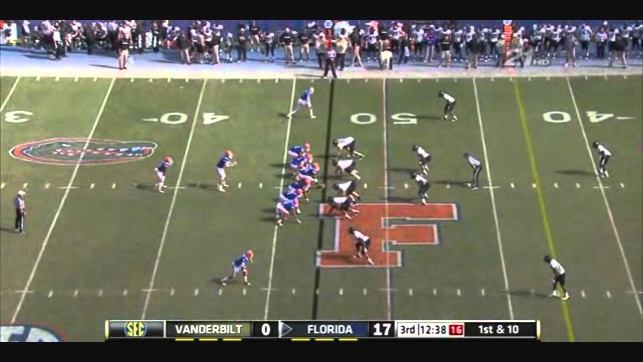 Jeff Demps vs Vanderbilt 2011