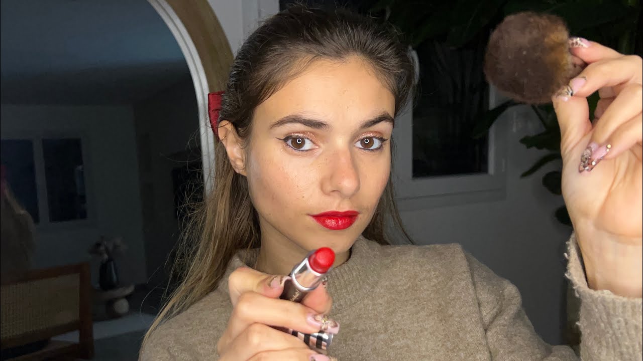 [ASMR RP] MAKEUP DE NOËL ✨- JE TE MAQUILLE COMME MOI
