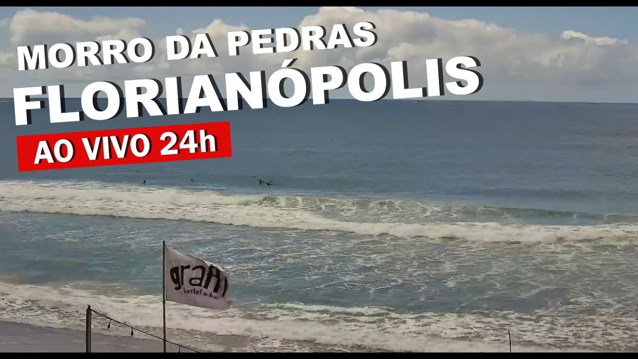 C&acirc;mera ao vivo Florian&oacute;polis - Morro das pedras - Graffi Hostel & Bar