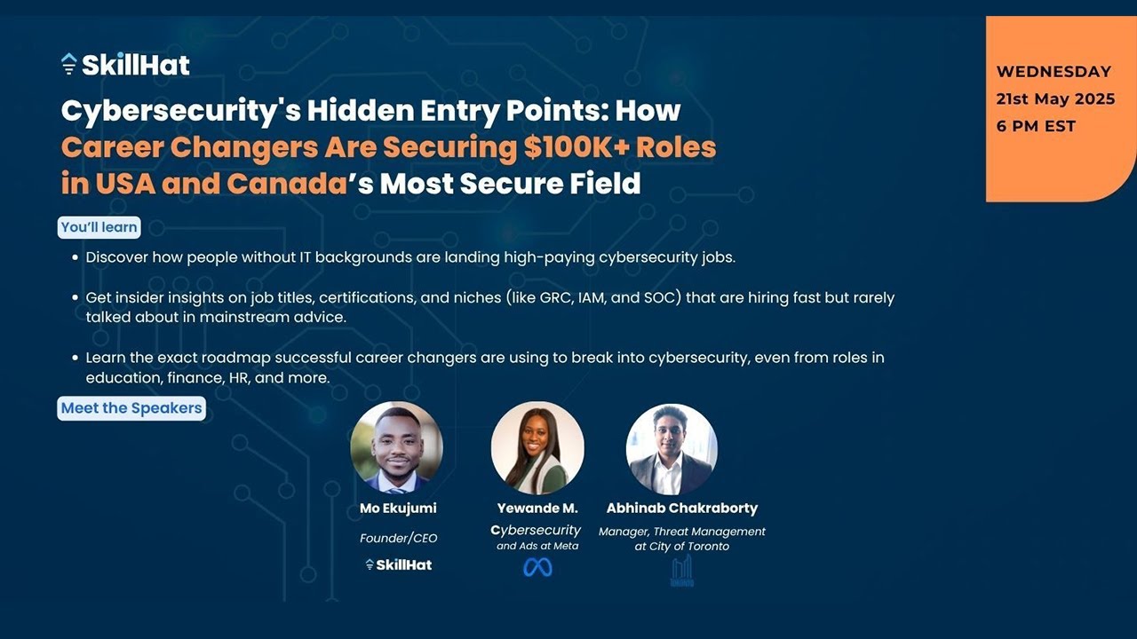 Cybersecurity's Hidden Entry Points: How Career Changers Are Securing $100K+ Roles in USA and Canada