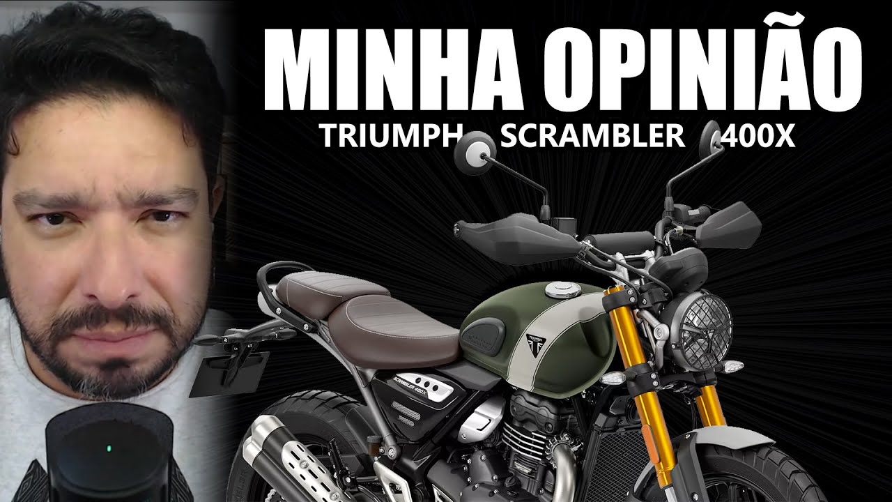O que achei da Triumph Scrambler 400X