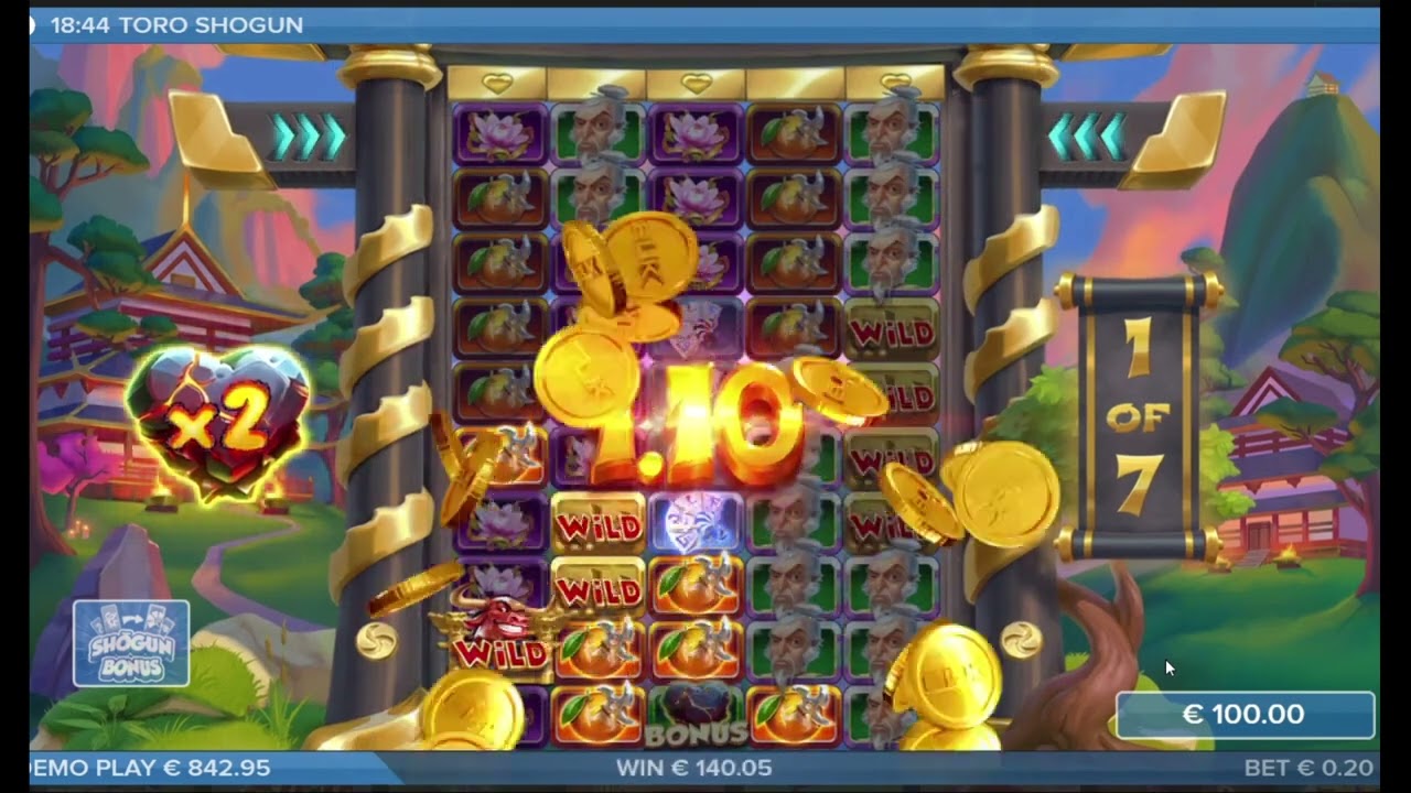 Toro Shogun Buy Super Bonus MEGA WIN! Elk studios!