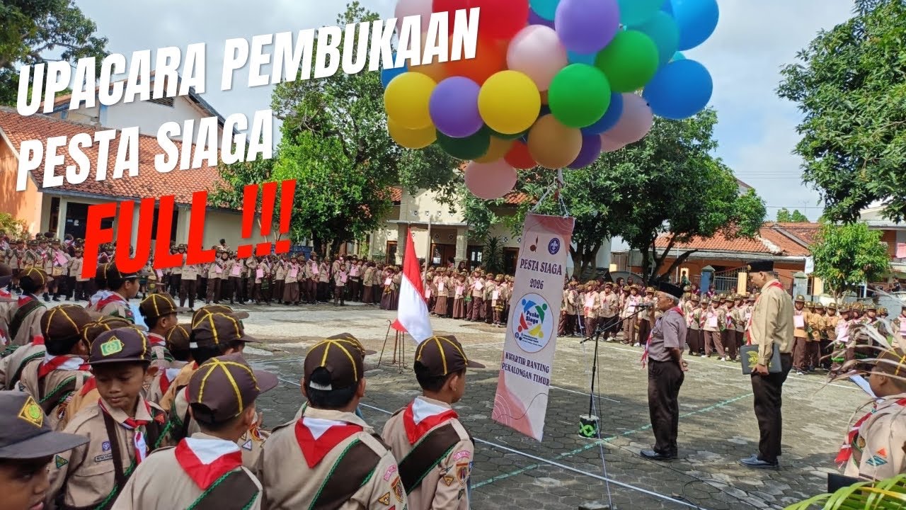 UPACARA PEMBUKAAN PESTA SIAGA FULL 2026