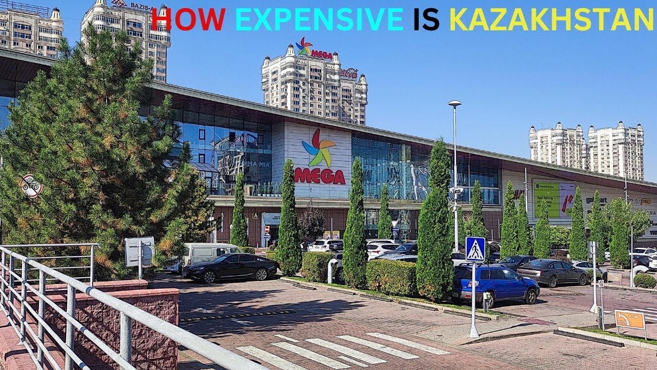 How expensive or cheap is kazakhstan. Tour of Mega mall and Magnum supermarket.