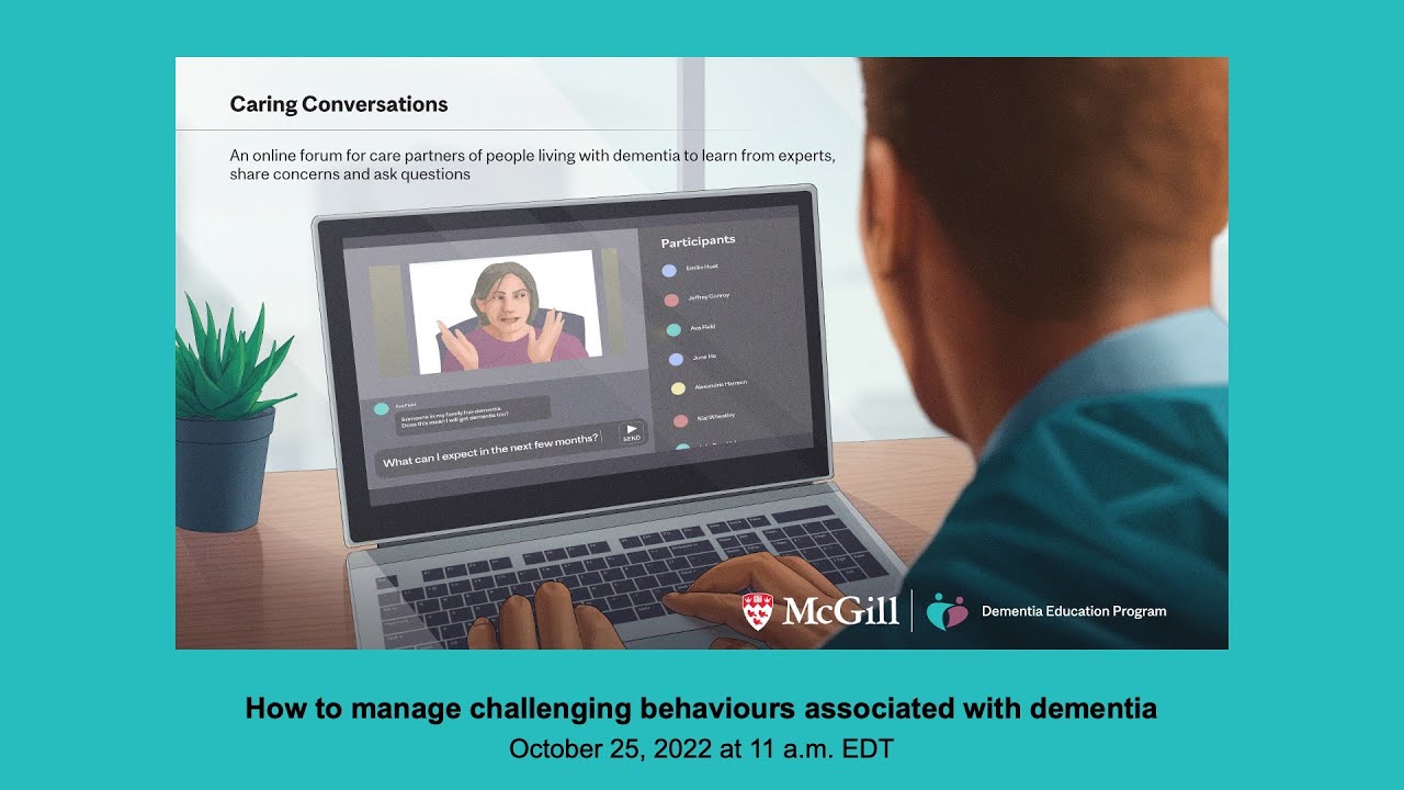 Caring Conversations: How to manage challenging behaviours associated with dementia