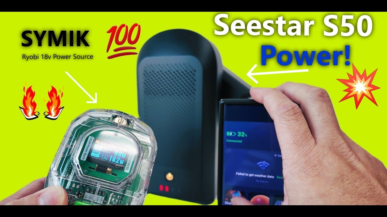 Powering the ZWO Seestar S50 to last all night!
