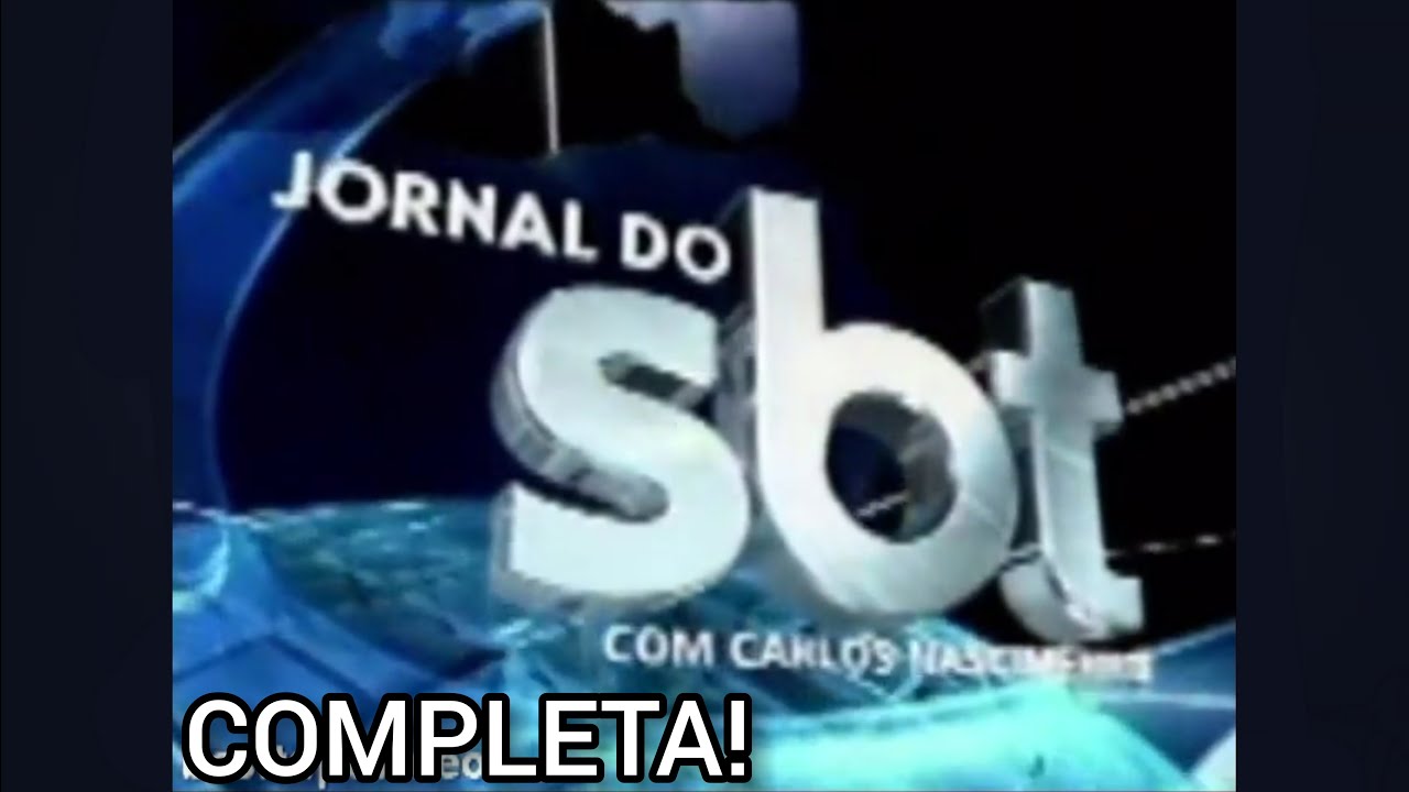Exclusivo: Música-tema completa do Jornal do SBT (2004-2006)