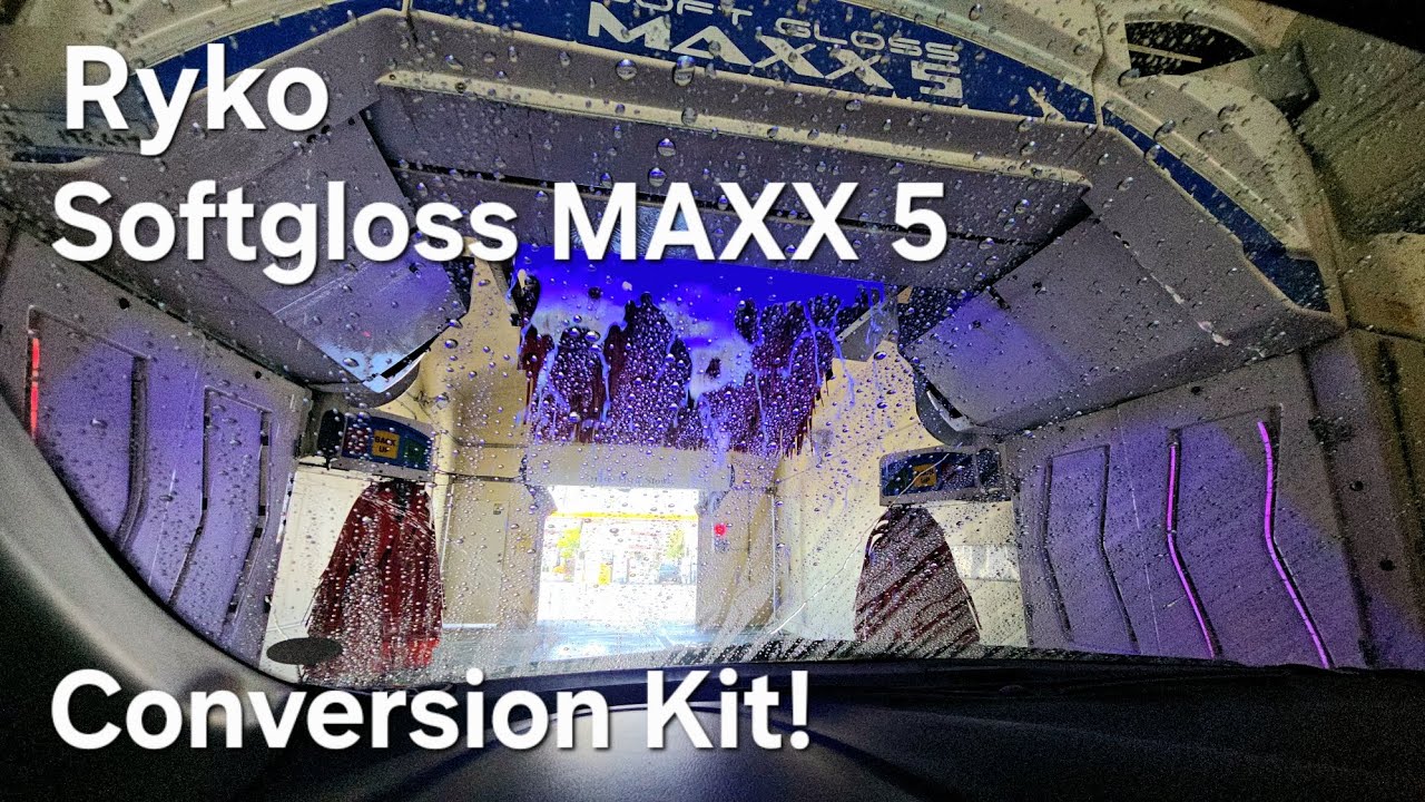 Ryko Softgloss MAXX w/ MAXX 5 Conversion Kit at Shell Gas