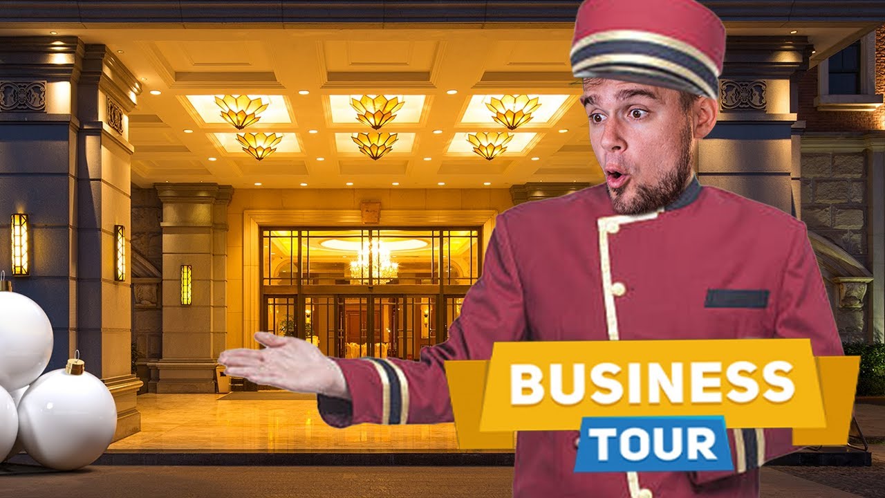 WSZYSCY CHCIELI ODWIEDZIĆ MÓJ LUKSUSOWY HOTEL | Business Tour [#17] | BLADII